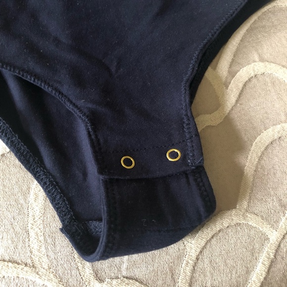 NWT J Crew Navy Bodysuit - Picture 5 of 6
